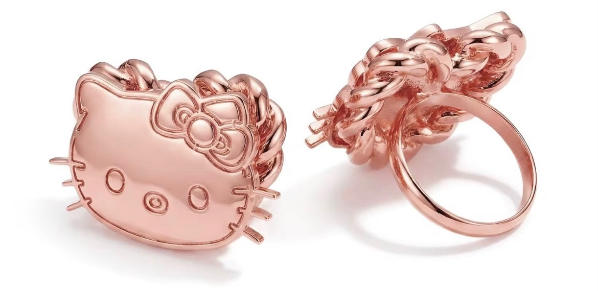 Rose Kitty Rings