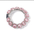 Square Rose Gold Tennis Bracelet