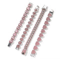 Rose Gold Tennis Bracelet 4 Pack