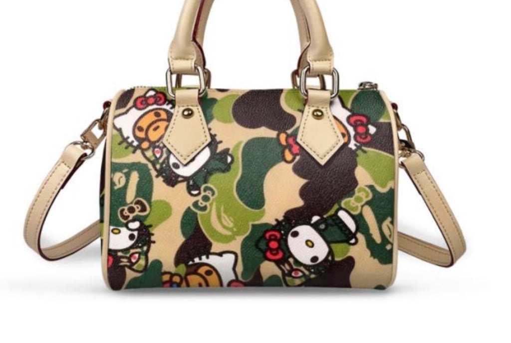 Camo Cutie Barrel Bag