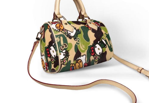 Camo Cutie Barrel Bag
