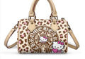 Leopard Luxe Kitty Barrel Bag